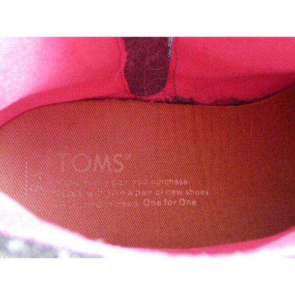TOMS Gray Suede Pink Lining Ankle Boots US 5 EU 37 #780 - Picture 9 of 9